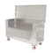 Vestil Portable Tool Box, Aluminum, 61" W x 26" D x 39" H, Added Fold Down Front & Casters APTS-3060-C-FD - alternate 3